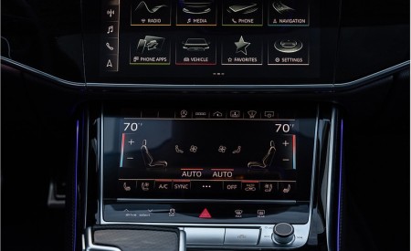 2022 Audi S8 (Color: Vesuvius Gray; US-Spec) Central Console Wallpapers 450x275 (64)