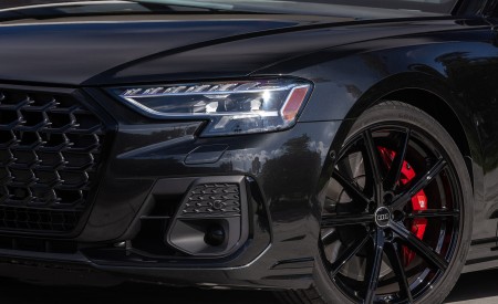 2022 Audi S8 (Color: Vesuvius Gray; US-Spec) Headlight Wallpapers 450x275 (40)