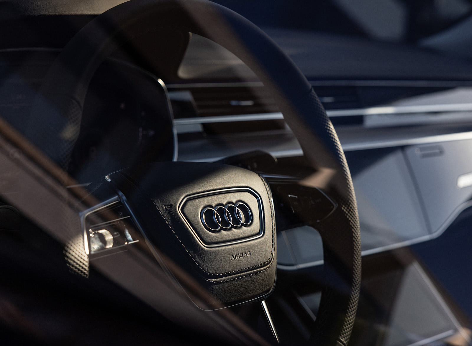 2022 Audi S8 (Color: Vesuvius Gray; US-Spec) Interior Detail Wallpapers #62 of 78
