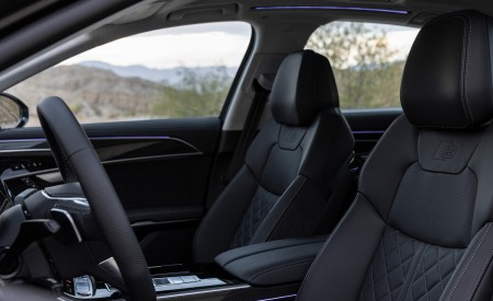 2022 Audi S8 (Color: Vesuvius Gray; US-Spec) Interior Front Seats Wallpapers 450x275 (76)