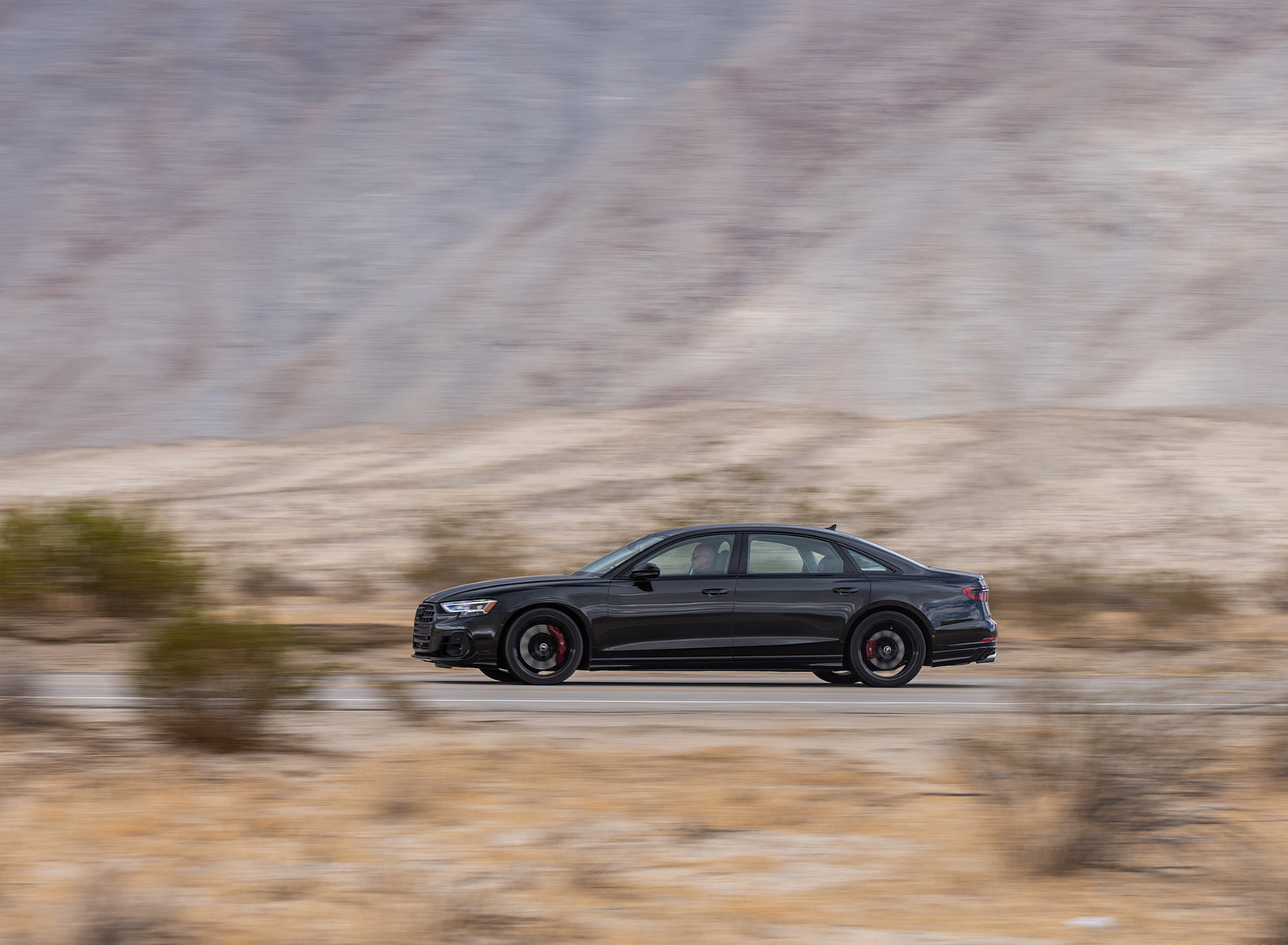 2022 Audi S8 (Color: Vesuvius Gray; US-Spec) Side Wallpapers #11 of 78