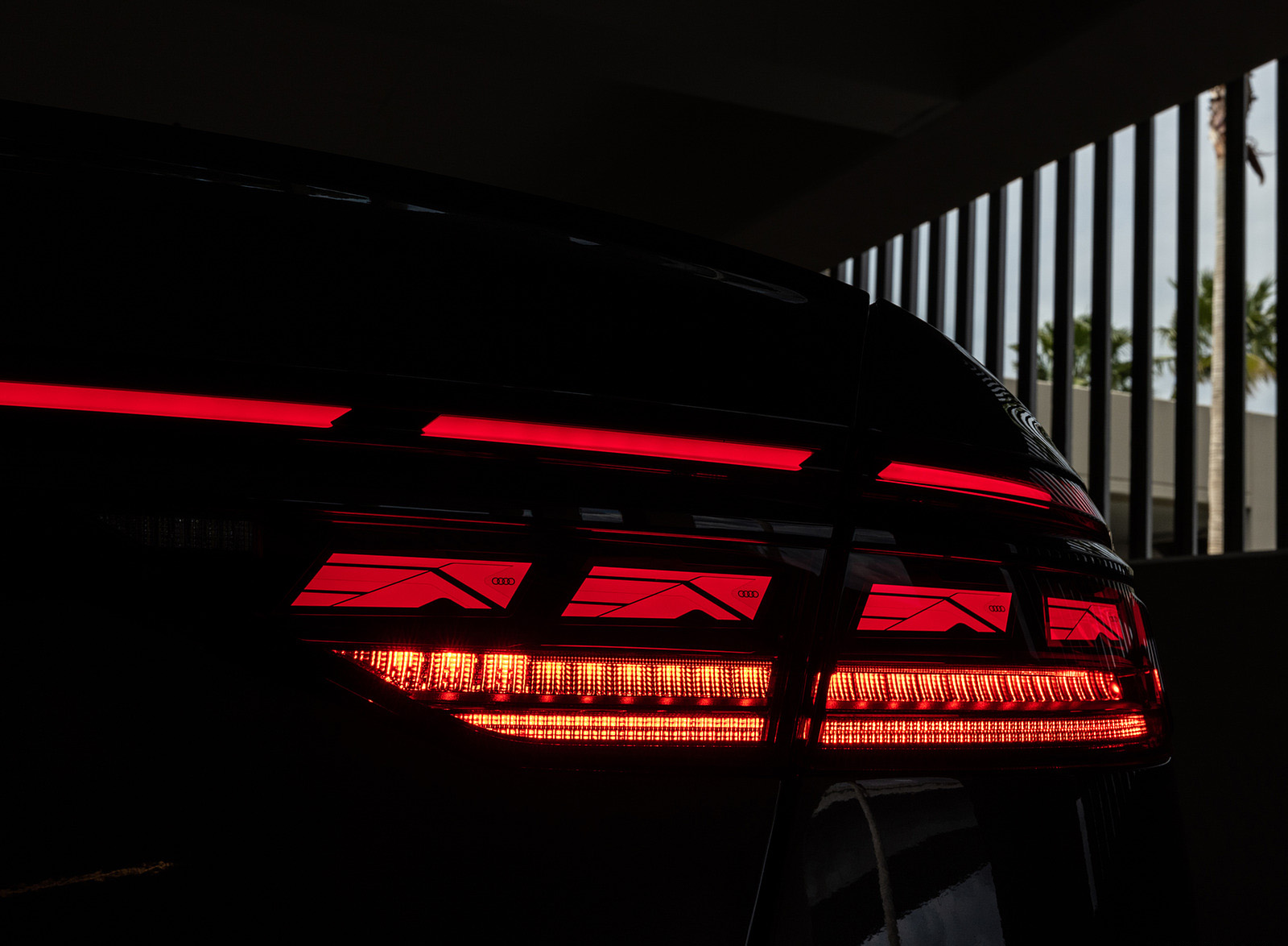 2022 Audi S8 (Color: Vesuvius Gray; US-Spec) Tail Light Wallpapers #52 of 78