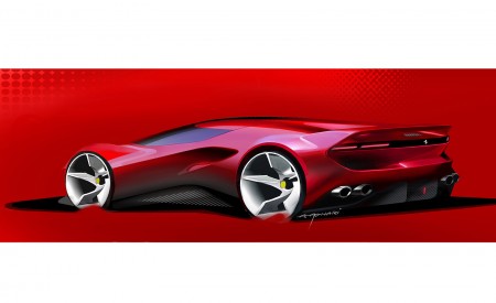 2022 Ferrari SP48 Unica Design Sketch Wallpapers 450x275 (9)