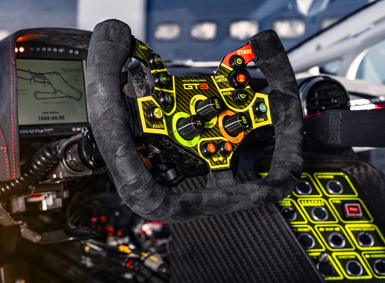 2022 Lamborghini Huracan GT3 EVO2 Interior Steering Wheel Wallpapers #20 of 31