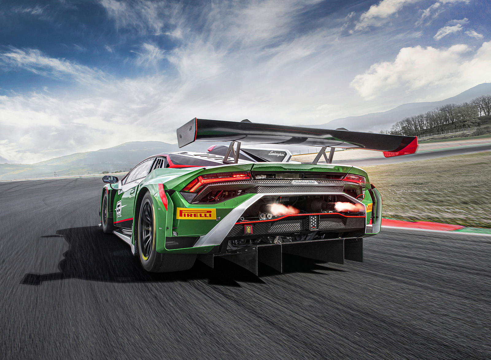 2022 Lamborghini Huracan GT3 EVO2 Rear Wallpapers (6)