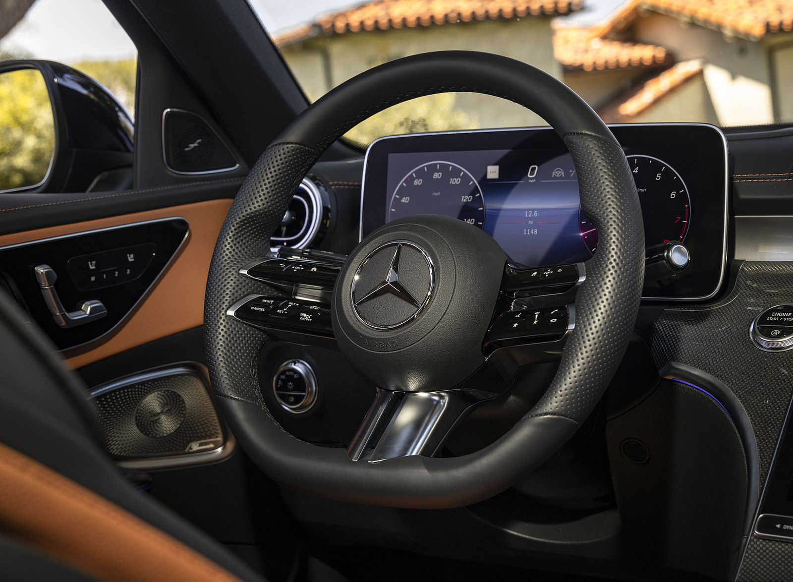 2022 Mercedes-Benz C-Class (US-Spec) Interior Steering Wheel Wallpapers #72 of 109