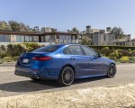 2022 Mercedes-Benz C-Class (US-Spec) Rear Three-Quarter Wallpapers 150x120