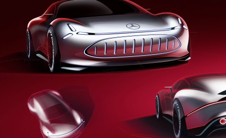 2022 Mercedes-Benz Vision AMG Concept Design Sketch Wallpapers 450x275 (27)