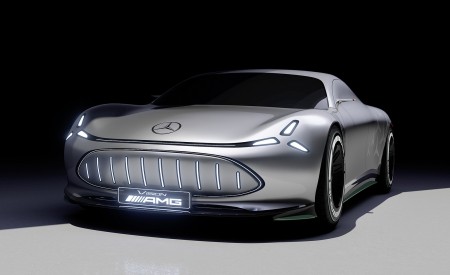 2022 Mercedes-Benz Vision AMG Concept Front Wallpapers 450x275 (13)