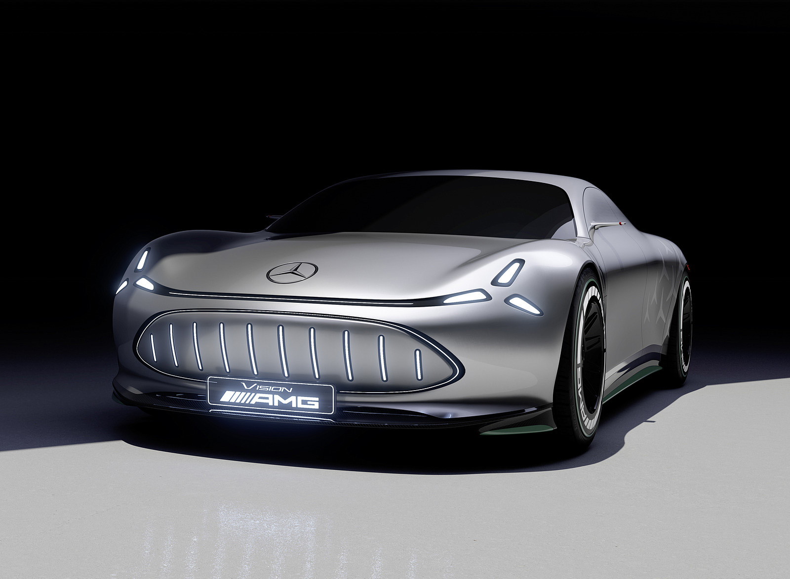 2022 Mercedes-Benz Vision AMG Concept Front Wallpapers #13 of 43