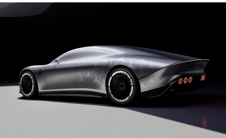 2022 Mercedes-Benz Vision AMG Concept Rear Three-Quarter Wallpapers 450x275 (16)