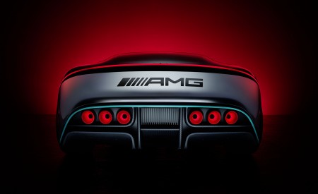 2022 Mercedes-Benz Vision AMG Concept Rear Wallpapers 450x275 (18)