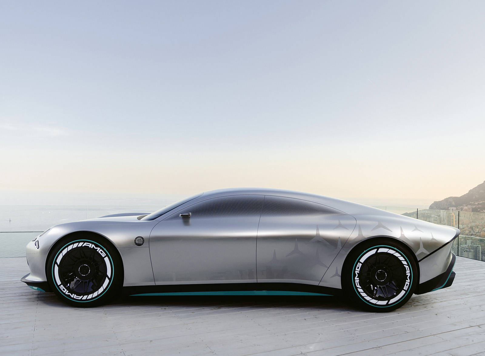 2022 Mercedes-Benz Vision AMG Concept Side Wallpapers (4)