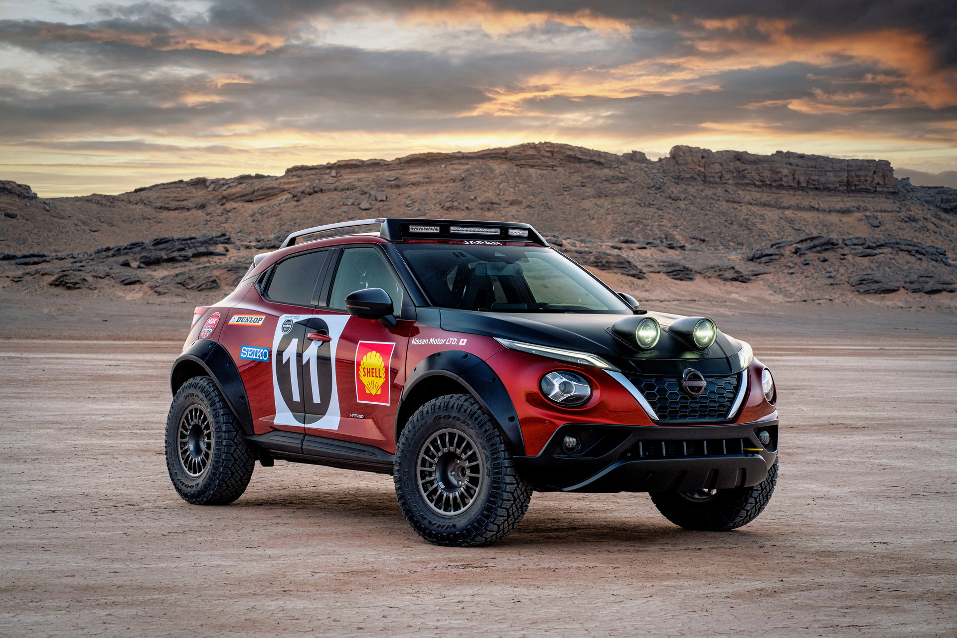 2022 Nissan Juke Hybrid Rally Tribute Concept Front Three-Quarter Wallpapers (1)