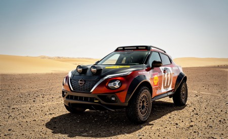 2022 Nissan Juke Hybrid Rally Tribute Concept Front Three-Quarter Wallpapers 450x275 (39)