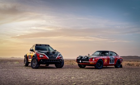 2022 Nissan Juke Hybrid Rally Tribute Concept Front Three-Quarter Wallpapers 450x275 (3)