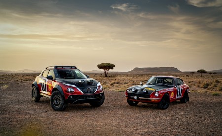 2022 Nissan Juke Hybrid Rally Tribute Concept Front Three-Quarter Wallpapers 450x275 (4)