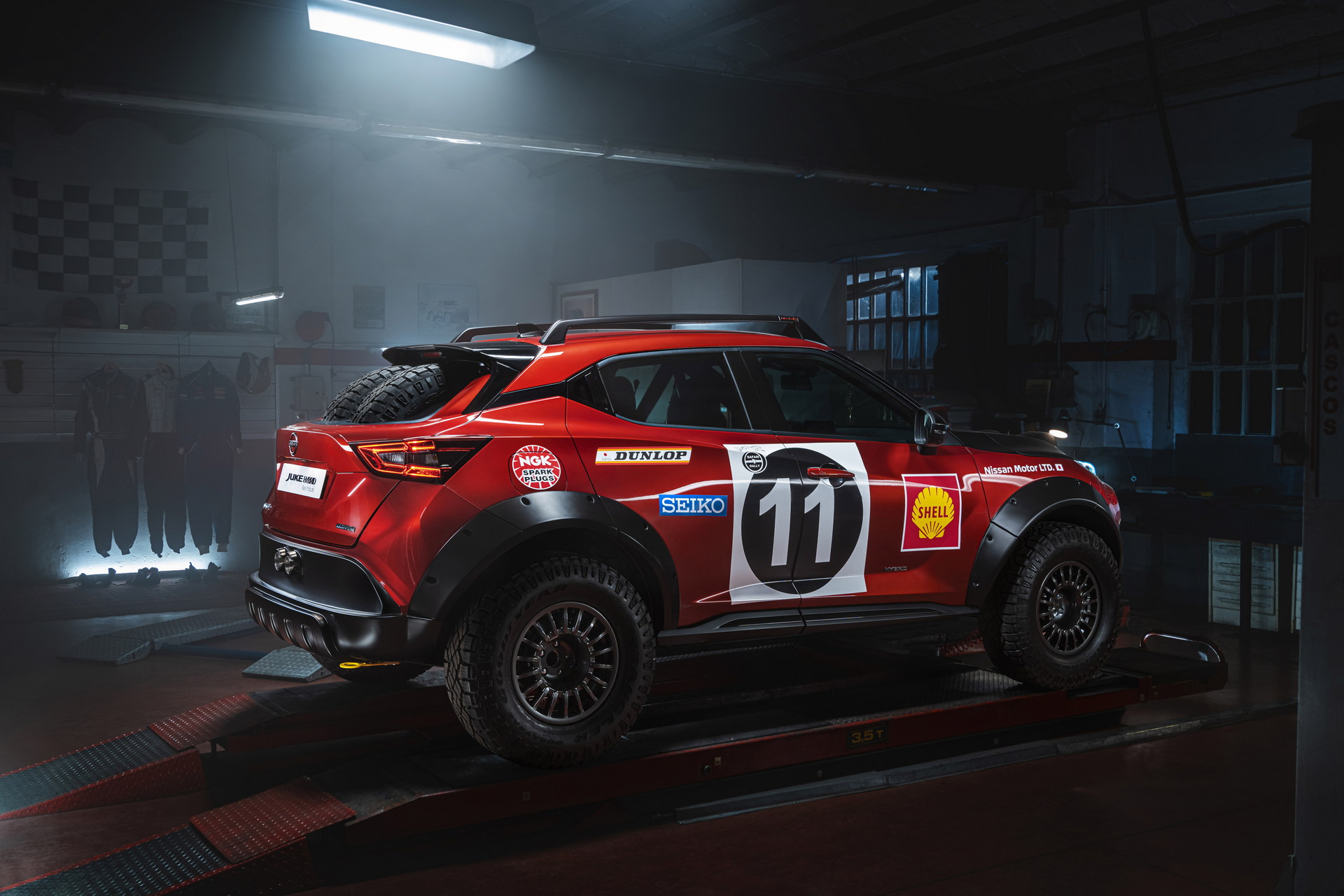 2022 Nissan Juke Hybrid Rally Tribute Concept Rear Three-Quarter Wallpapers #49 of 78
