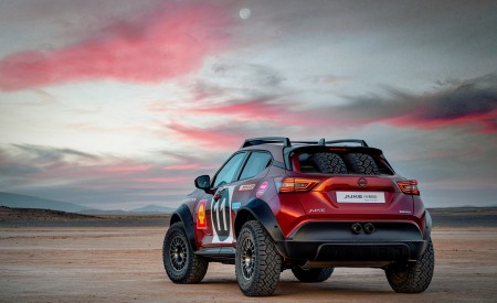 2022 Nissan Juke Hybrid Rally Tribute Concept Rear Wallpapers 450x275 (6)