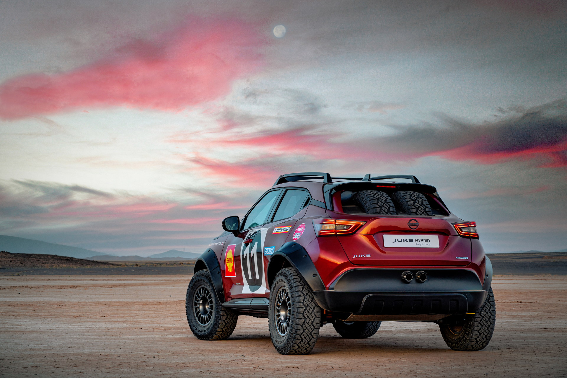 2022 Nissan Juke Hybrid Rally Tribute Concept Rear Wallpapers #6 of 78