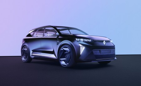2022 Renault Scénic Vision Concept Front Three-Quarter Wallpapers 450x275 (3)