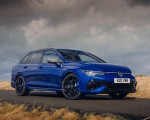 2022 Volkswagen Golf R Estate (UK-Spec) Front Three-Quarter Wallpapers 150x120