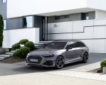 2023 Audi RS 4 Avant Competition Plus (Color: Nardo Grey) Front Three-Quarter Wallpapers 150x120