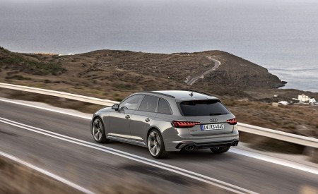 2023 Audi RS 4 Avant Competition Plus (Color: Nardo Grey) Rear Three-Quarter Wallpapers 450x275 (5)
