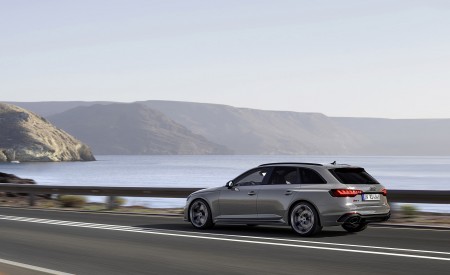 2023 Audi RS 4 Avant Competition Plus (Color: Nardo Grey) Rear Three-Quarter Wallpapers 450x275 (2)