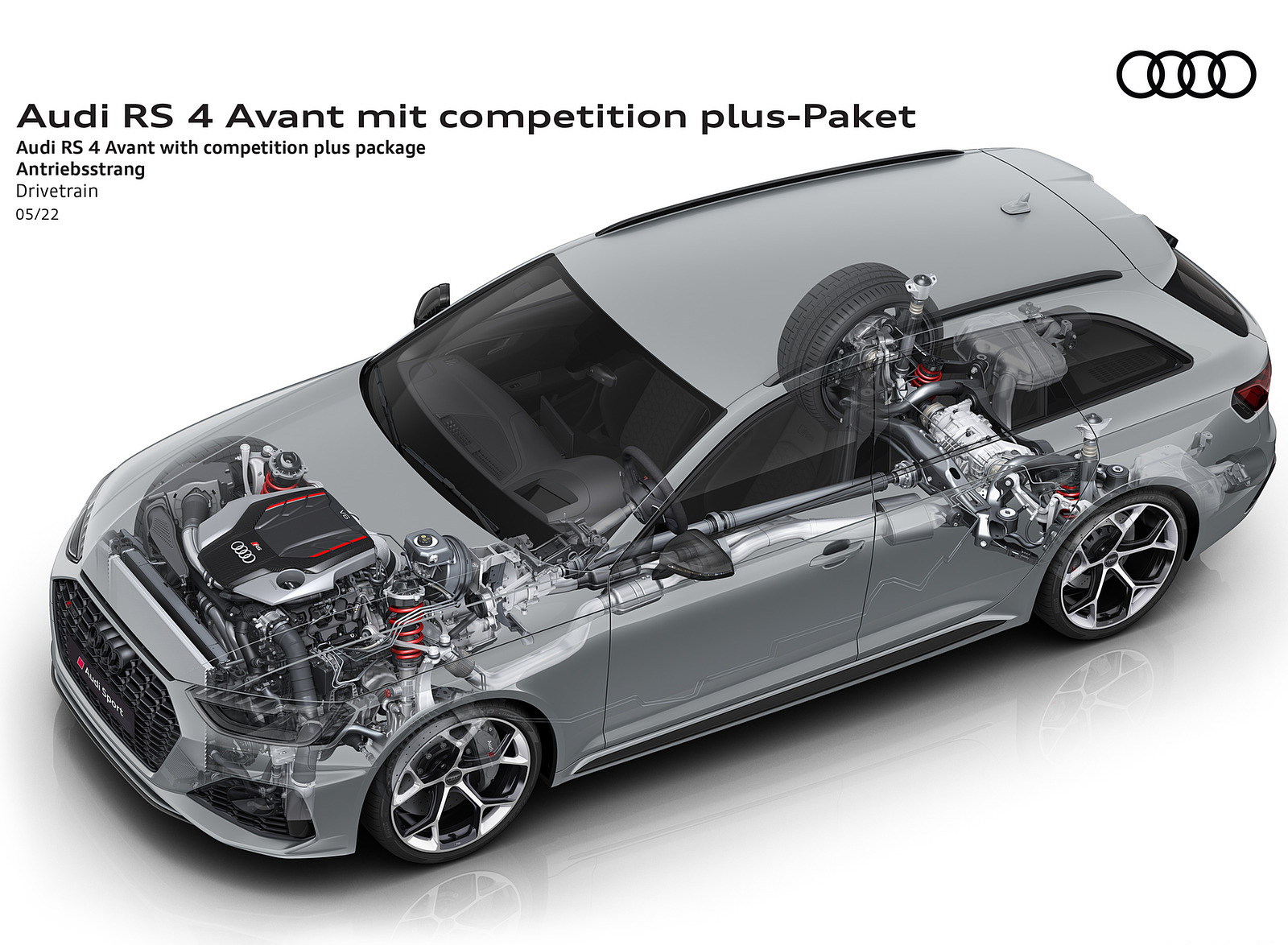 2023 Audi RS 4 Avant Competition Plus Drivetrain Wallpapers  #38 of 48