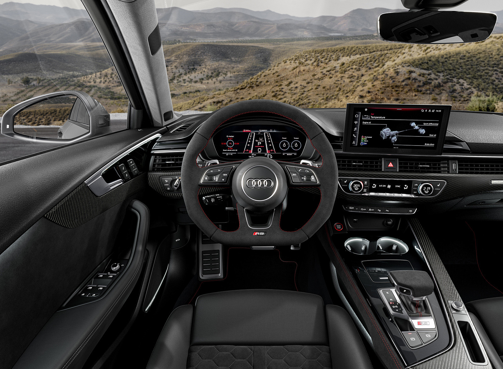 2023 Audi RS 4 Avant Competition Plus Interior Cockpit Wallpapers #29 of 48