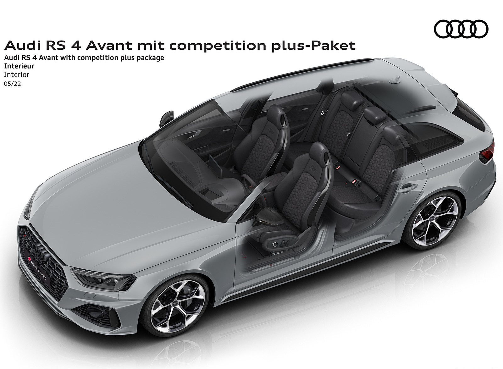 2023 Audi RS 4 Avant Competition Plus Interior Wallpapers  #35 of 48