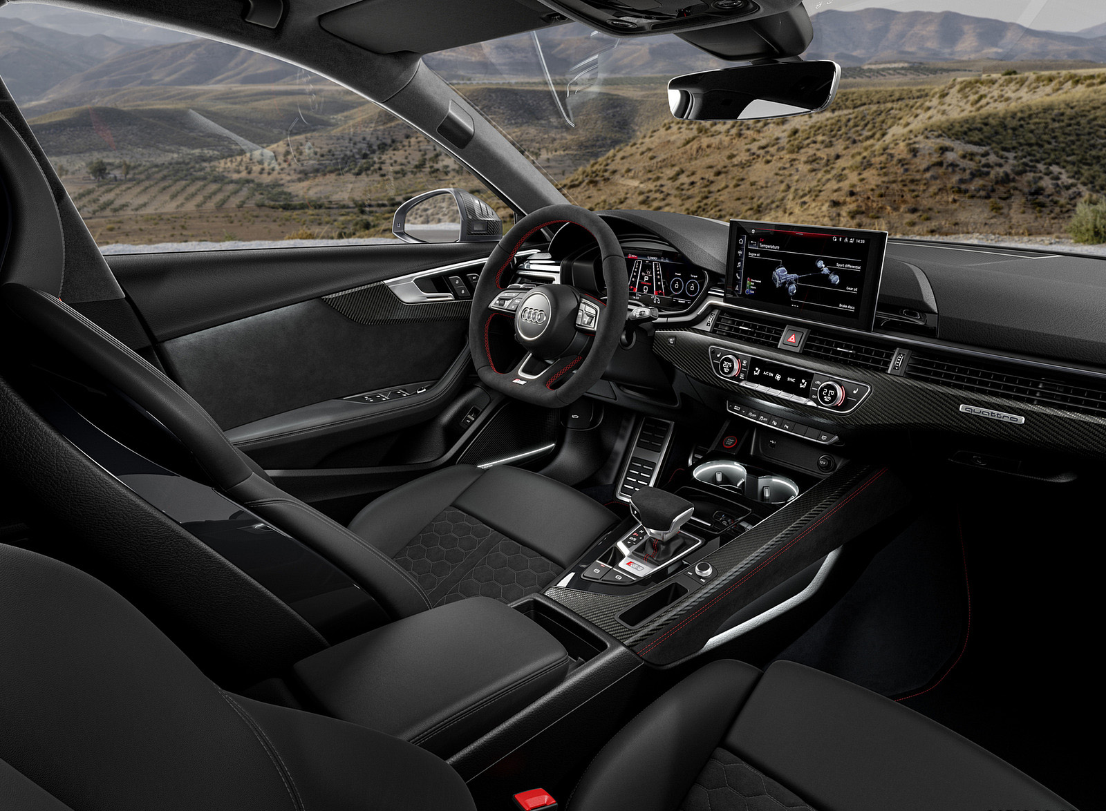 2023 Audi RS 4 Avant Competition Plus Interior Wallpapers #28 of 48
