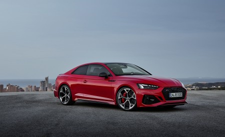 2023 Audi RS 5 Coupé Competition Plus (Color: Tango Red) Front Three-Quarter Wallpapers 450x275 (29)