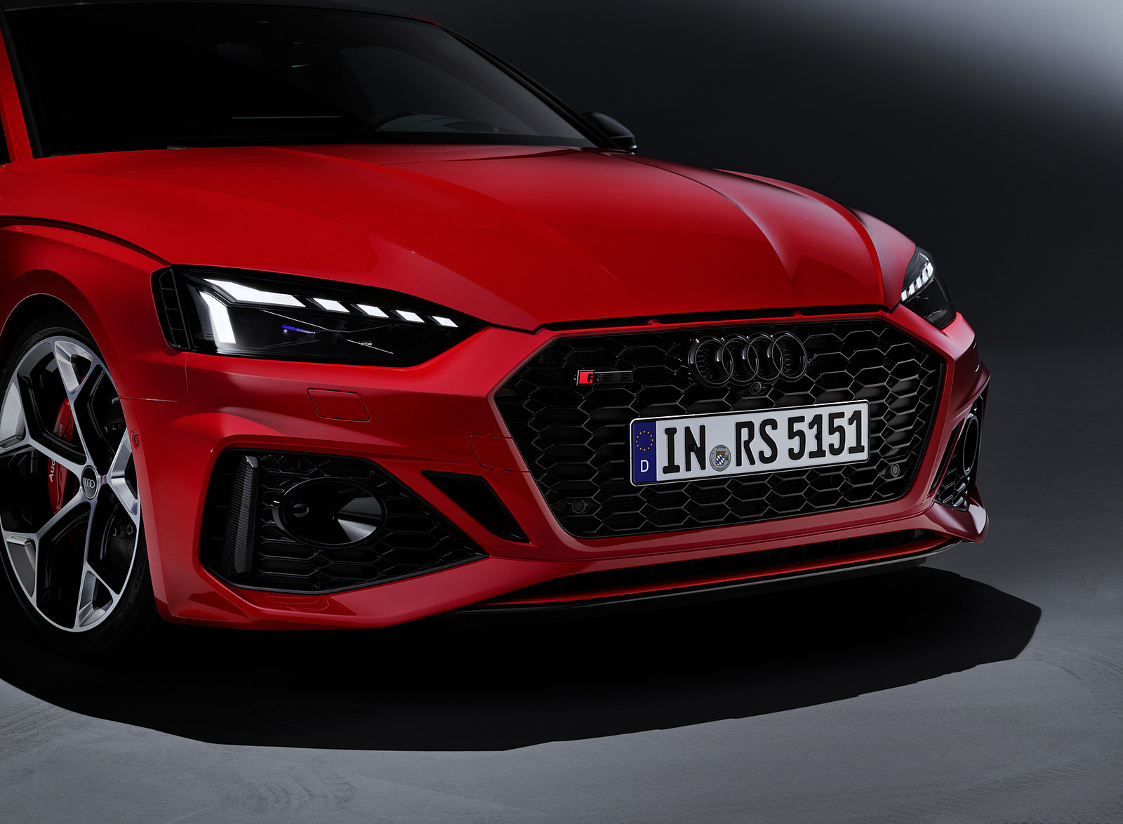 2023 Audi RS 5 Coupé Competition Plus (Color: Tango Red) Front Wallpapers #66 of 106