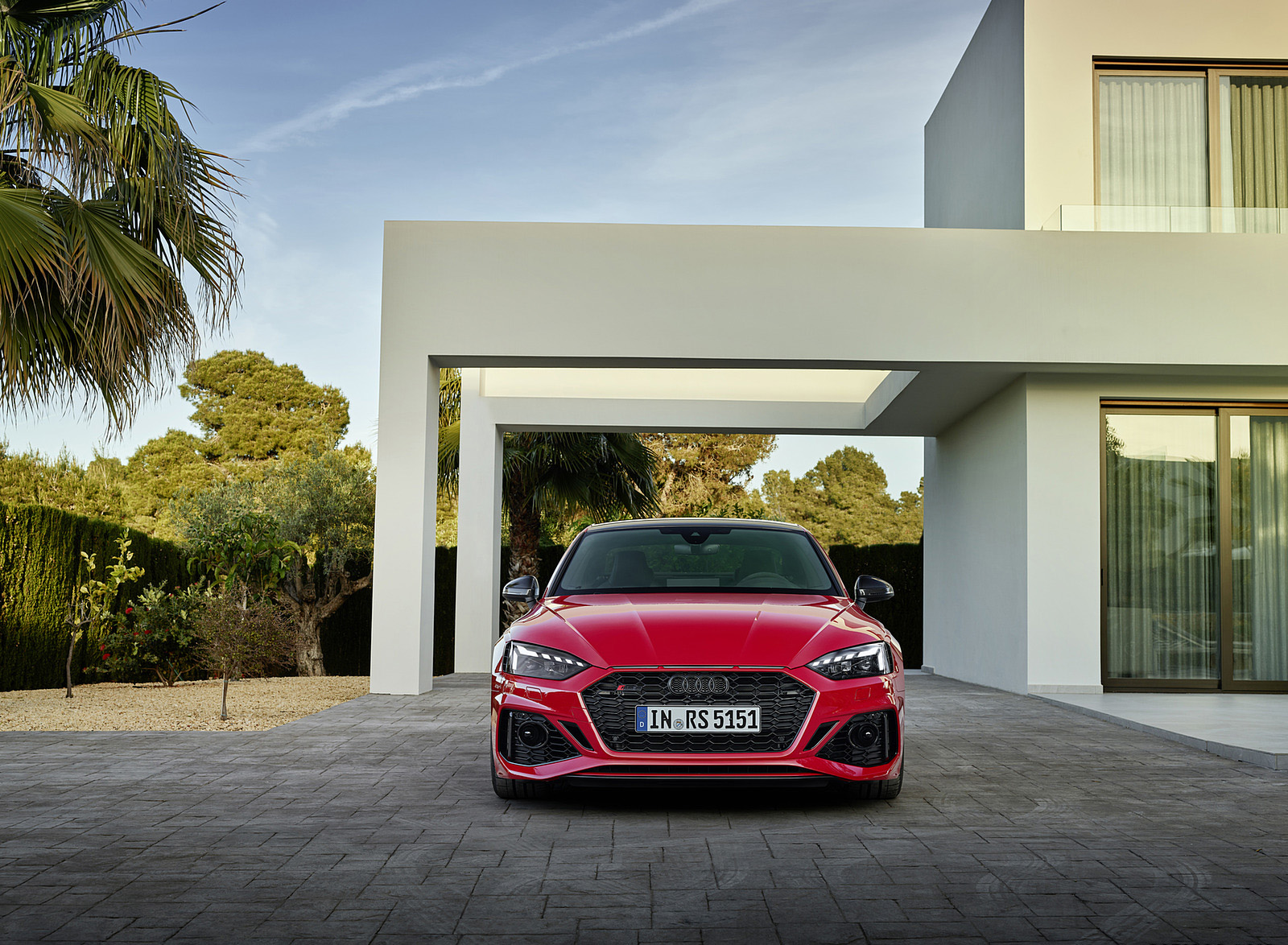2023 Audi RS 5 Coupé Competition Plus (Color: Tango Red) Front Wallpapers #46 of 106