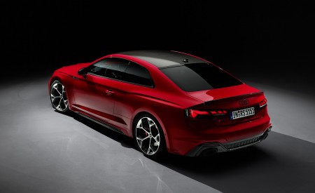 2023 Audi RS 5 Coupé Competition Plus (Color: Tango Red) Rear Three-Quarter Wallpapers 450x275 (62)
