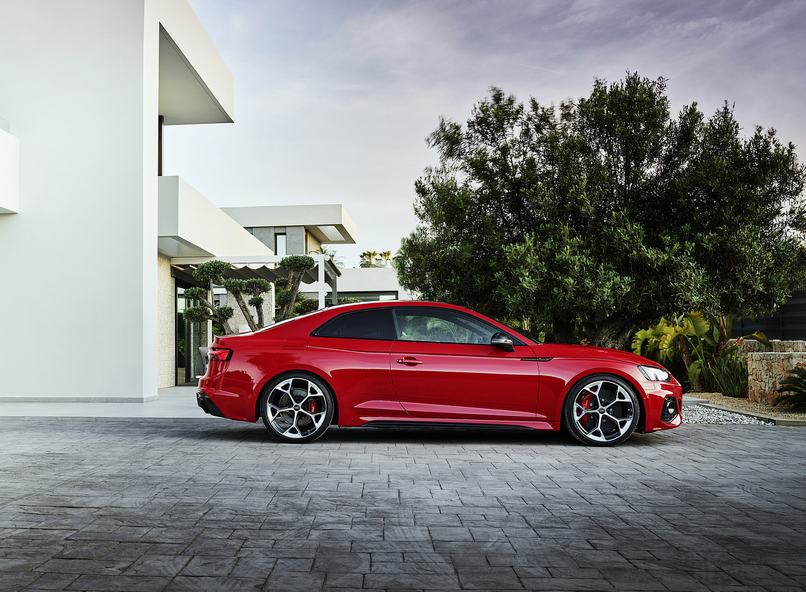 2023 Audi RS 5 Coupé Competition Plus (Color: Tango Red) Side Wallpapers #44 of 106
