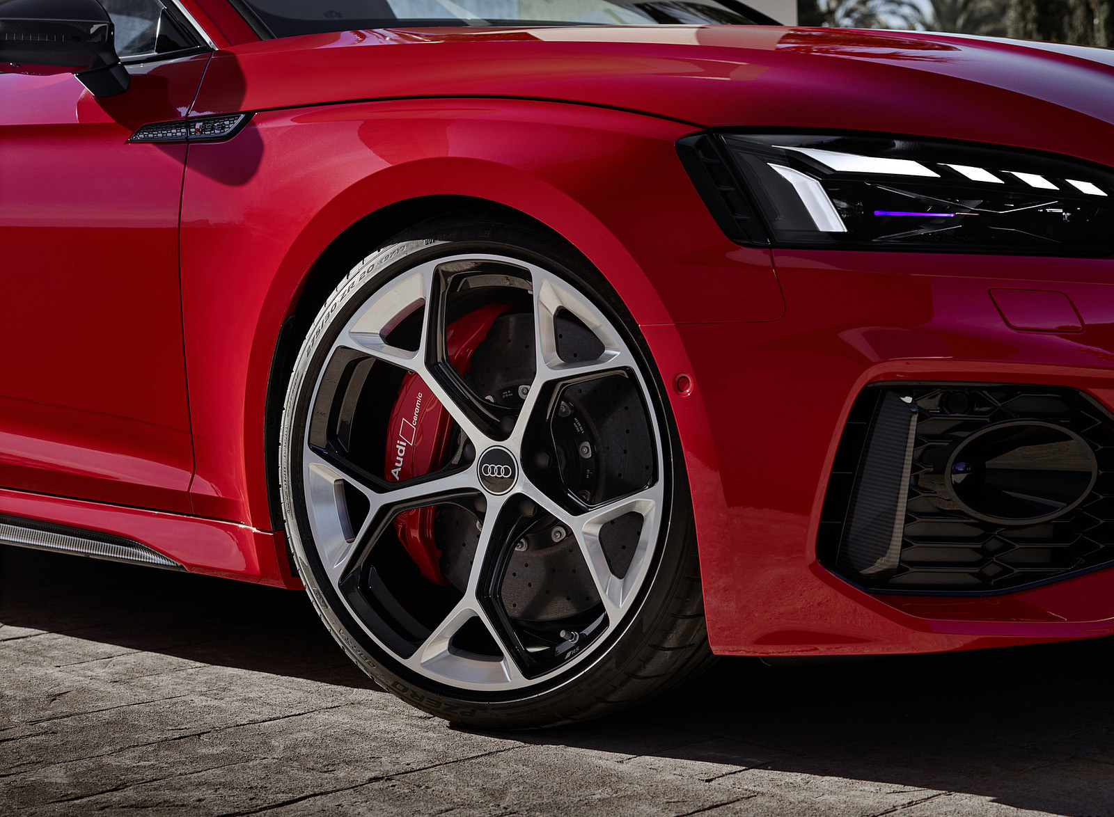 2023 Audi RS 5 Coupé Competition Plus (Color: Tango Red) Wheel Wallpapers #68 of 106