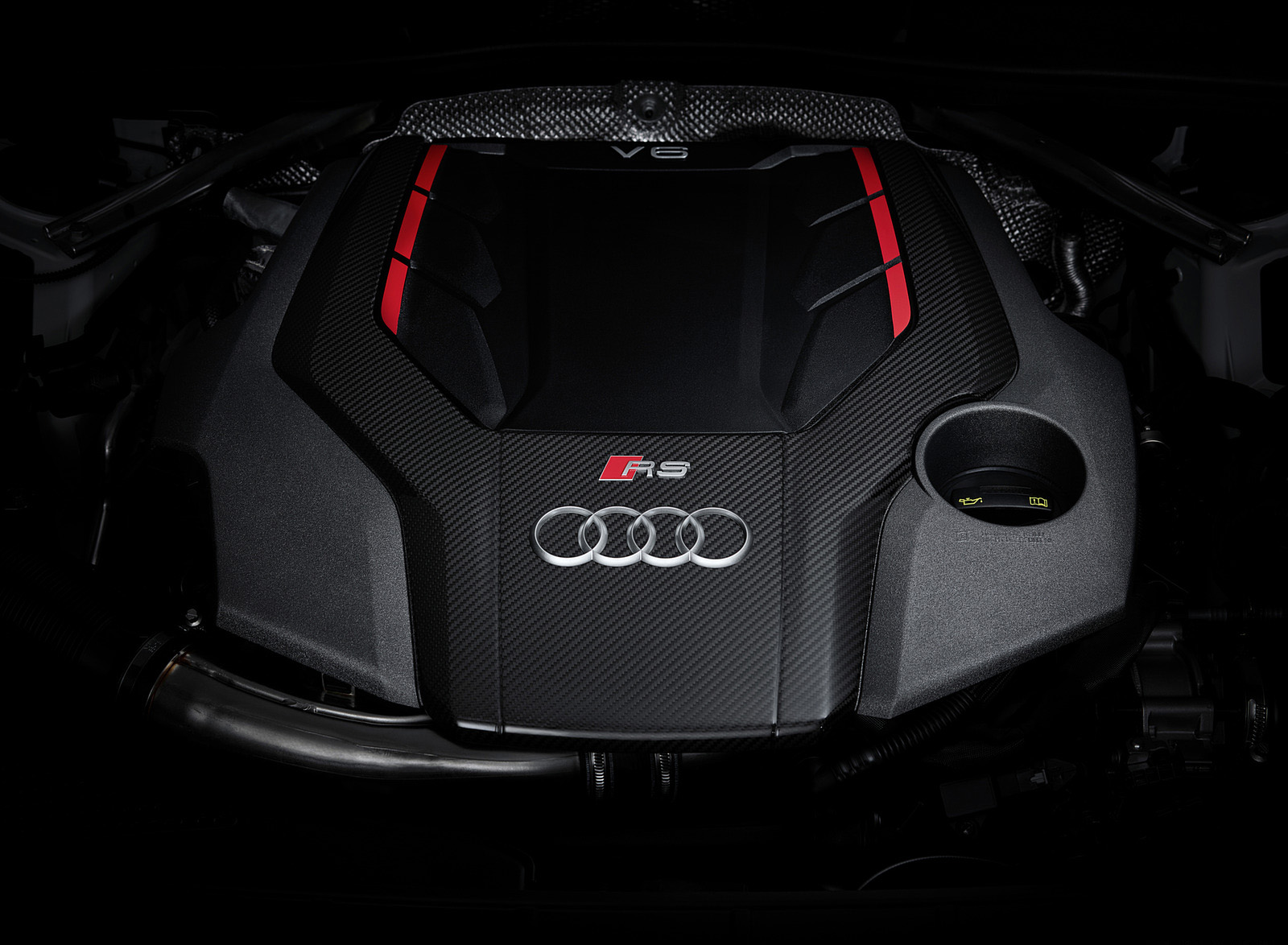 2023 Audi RS 5 Coupé Competition Plus Engine Wallpapers #79 of 106