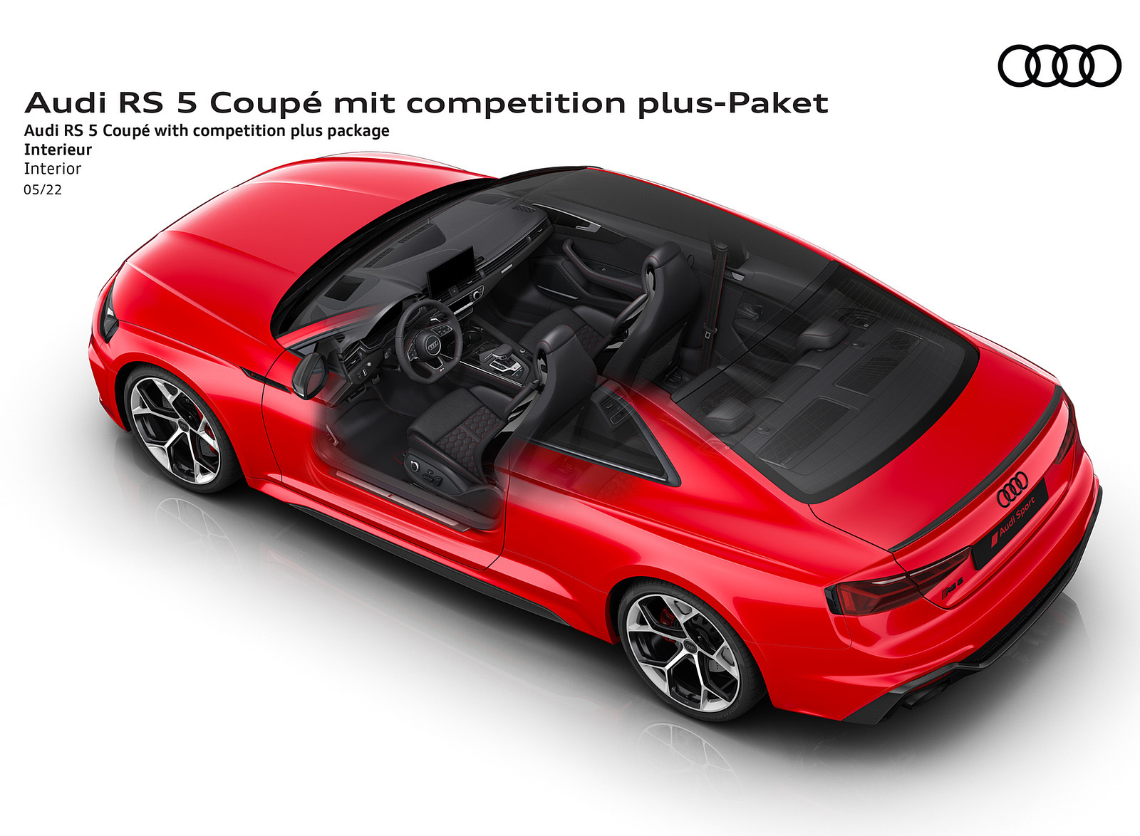 2023 Audi RS 5 Coupé Competition Plus Interior Wallpapers #100 of 106