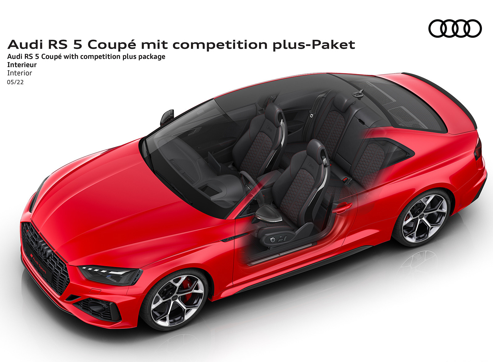 2023 Audi RS 5 Coupé Competition Plus Interior Wallpapers #99 of 106