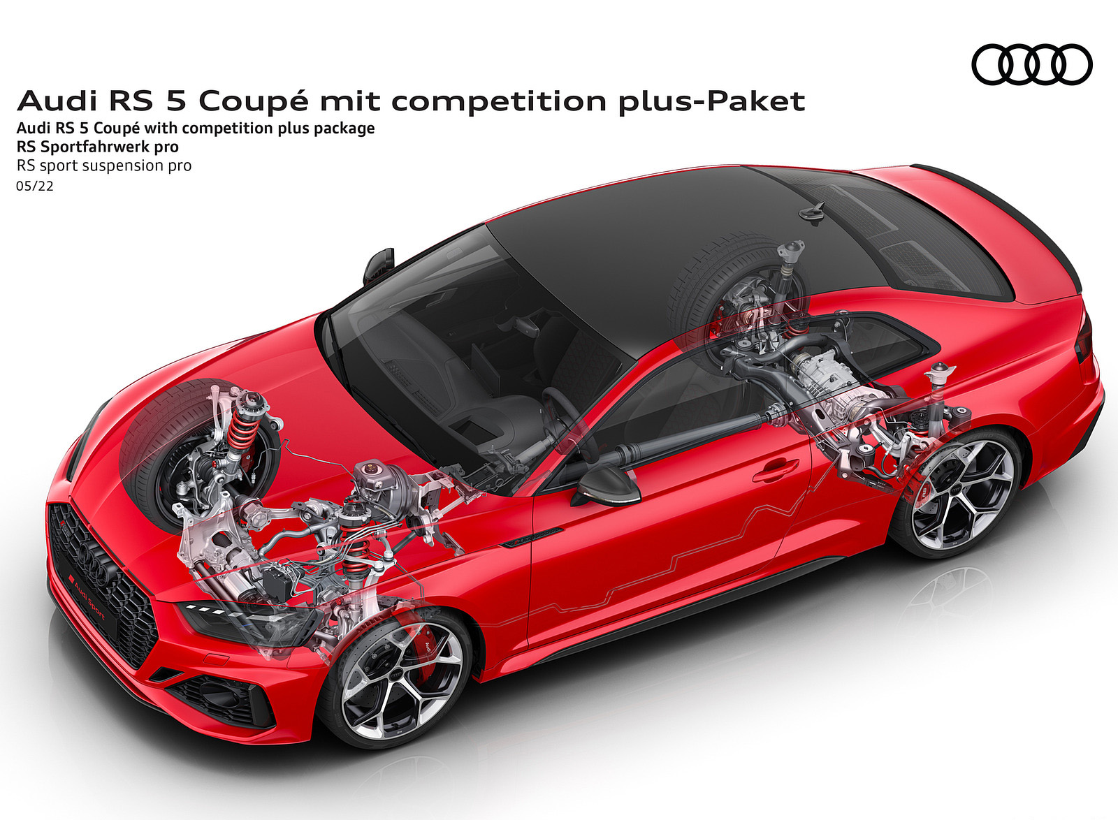 2023 Audi RS 5 Coupé Competition Plus RS sport suspension pro Wallpapers #101 of 106
