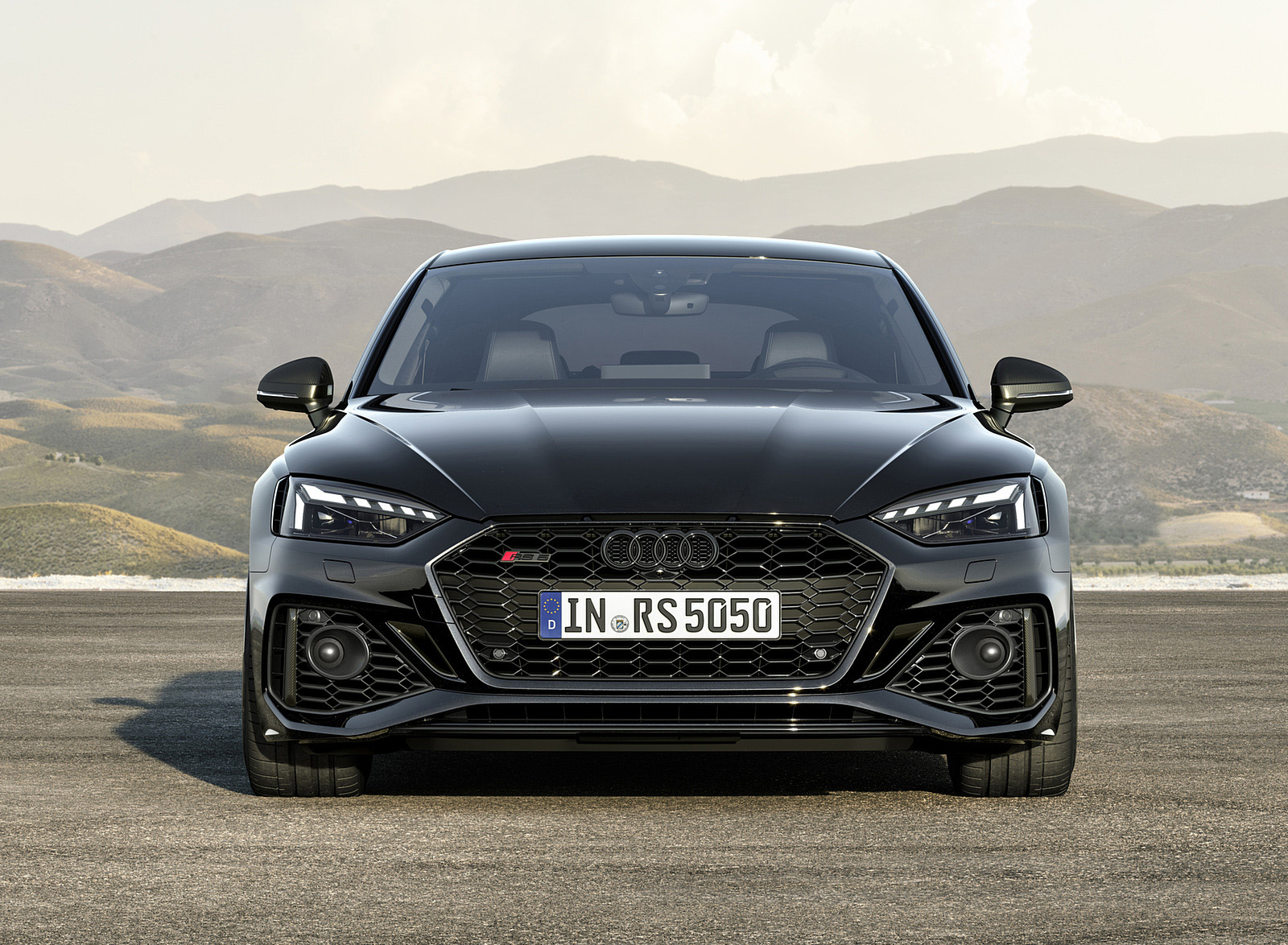 2023 Audi RS 5 Sportback Competition Plus (Color: Sebring Black) Front Wallpapers #18 of 42