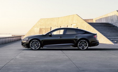 2023 Audi RS 5 Sportback Competition Plus (Color: Sebring Black) Side Wallpapers 450x275 (10)