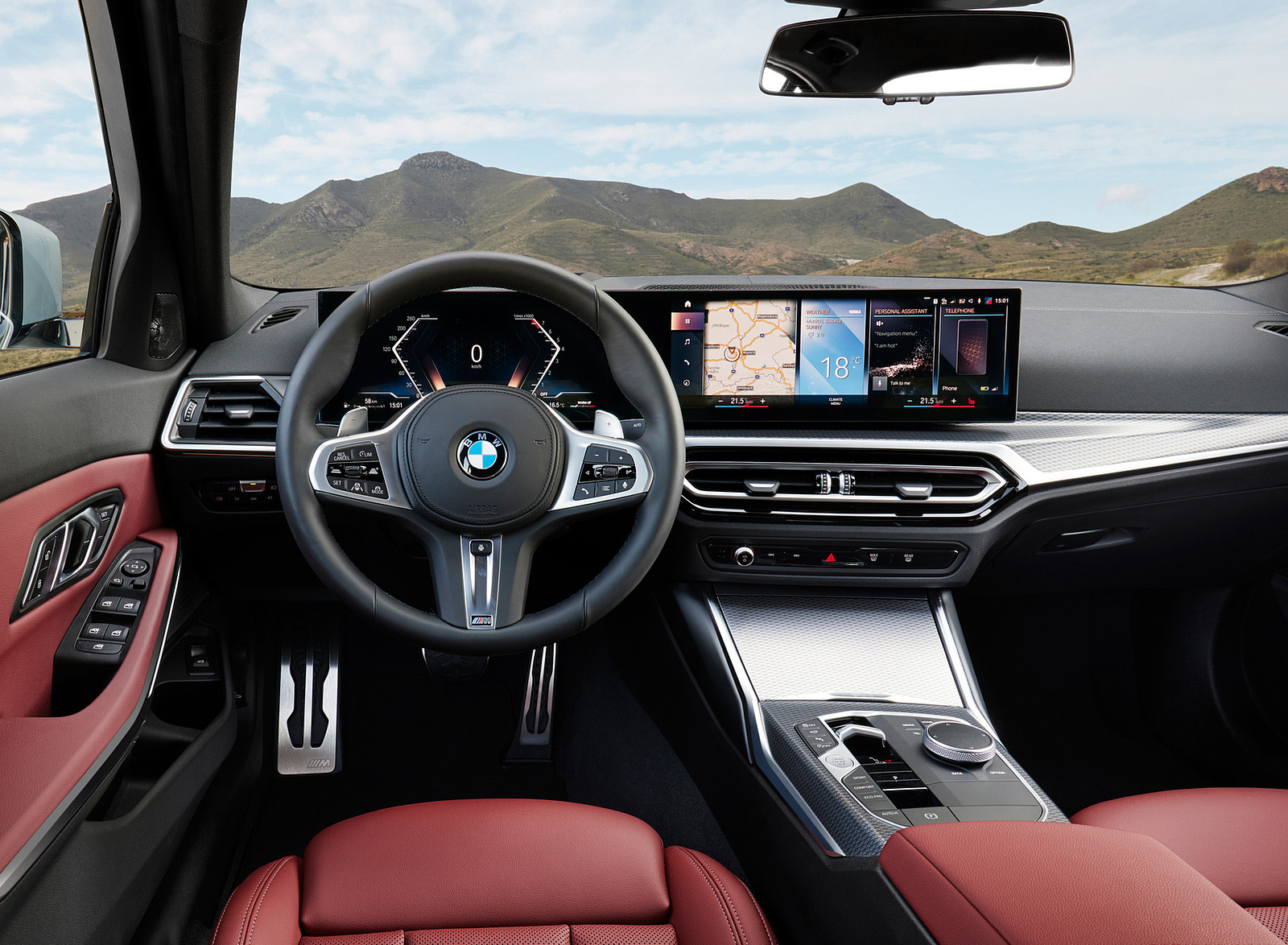 2023 BMW 3 Series Interior Cockpit Wallpapers #36 of 48