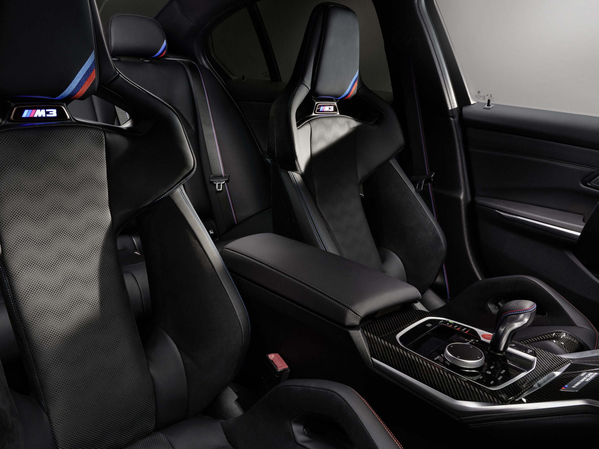 2023 BMW M3 50 Jahre BMW M Interior Front Seats Wallpapers #16 of 20