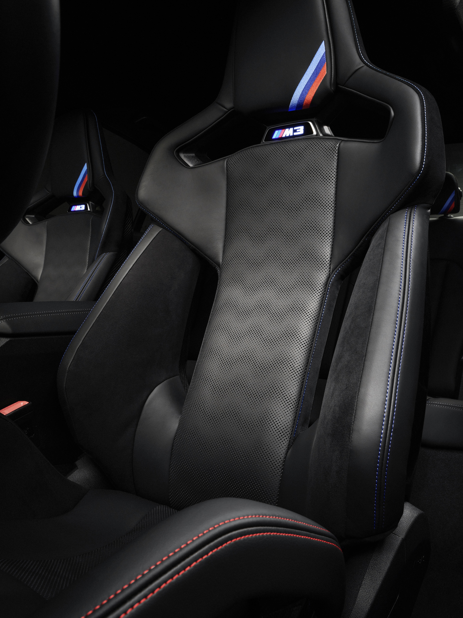 2023 BMW M3 50 Jahre BMW M Interior Front Seats Wallpapers #15 of 20