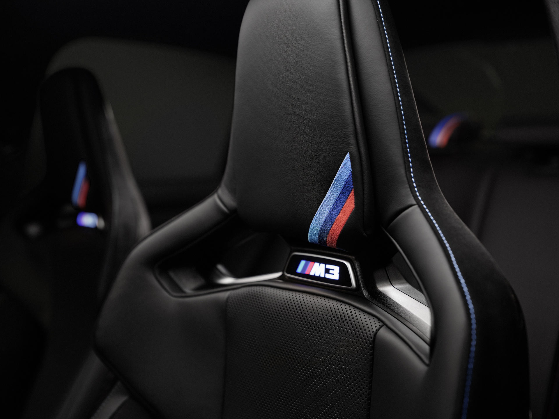 2023 BMW M3 50 Jahre BMW M Interior Seats Wallpapers #14 of 20
