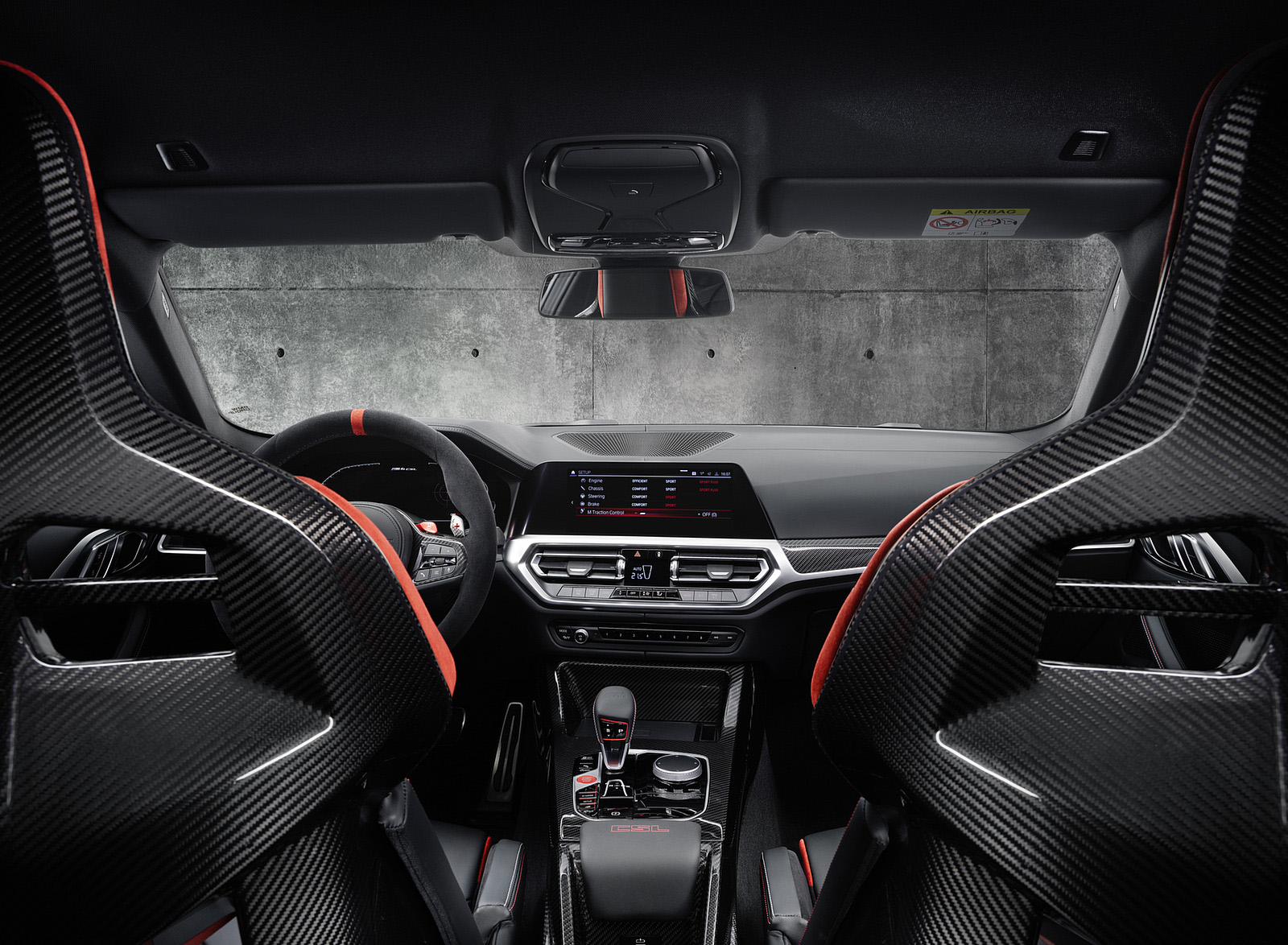 2023 BMW M4 CSL Interior Detail Wallpapers #136 of 139